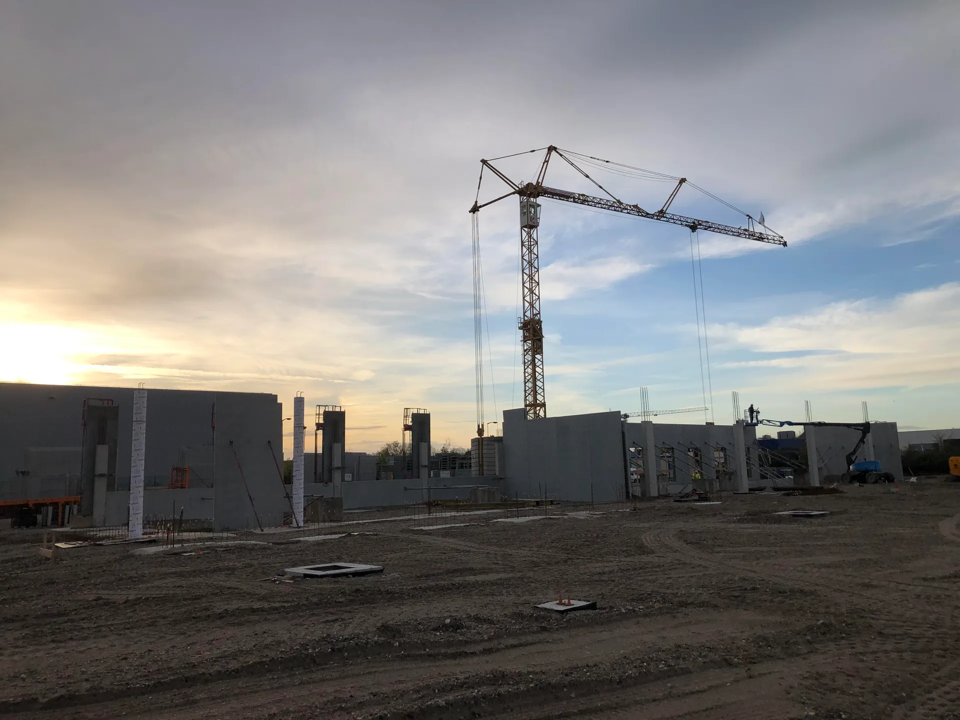Chantier de gros œuvre béton armé à Strasbourg — COSTRA Construction